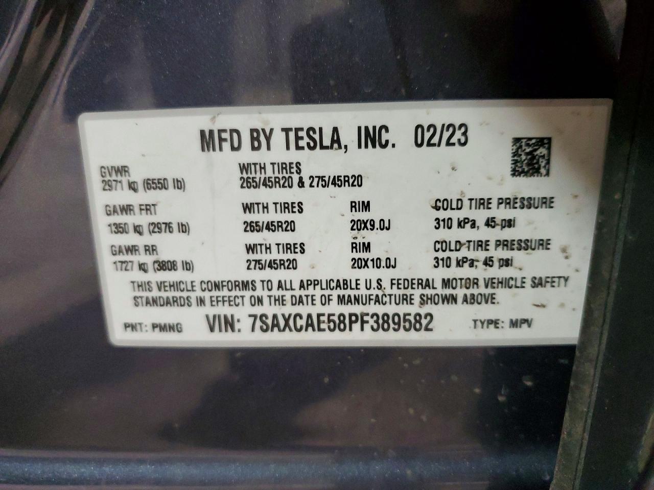 2023 Tesla Model X - zdjęcie 14