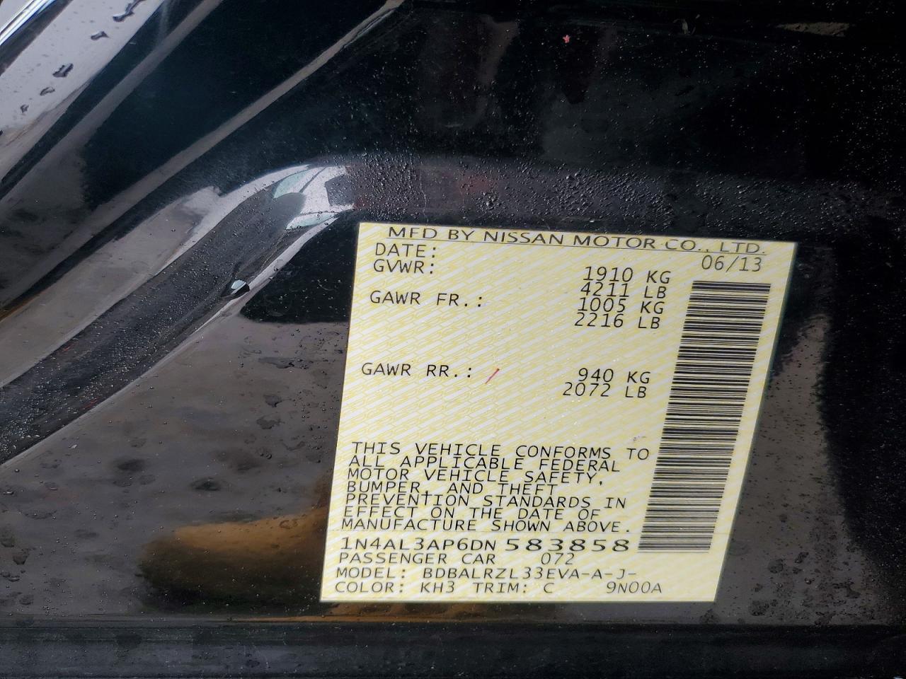 2013 Nissan Altima 2.5 - zdjęcie 12