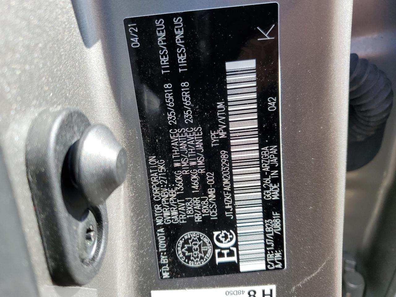 2021 Lexus Rx 350 L - zdjęcie 14