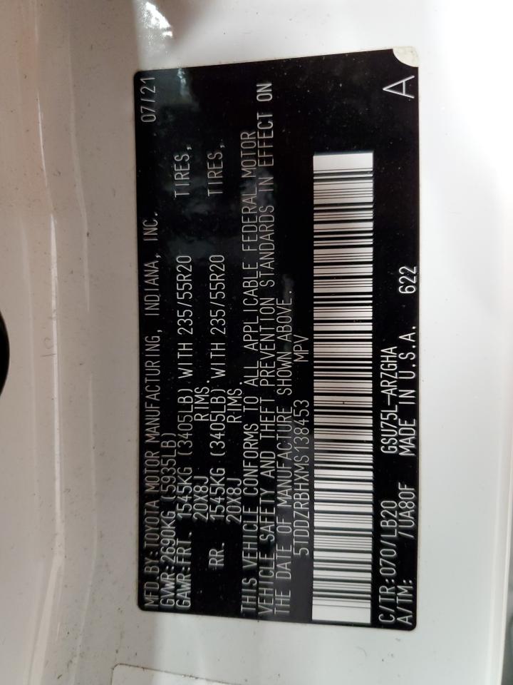 2021 Toyota Highlander Limited - zdjęcie 14