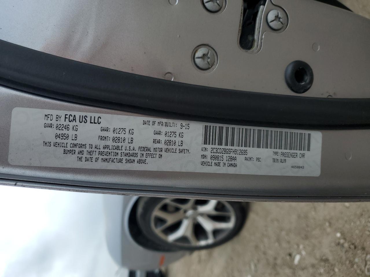 2015 Dodge Challenger Sxt Plus - zdjęcie 12