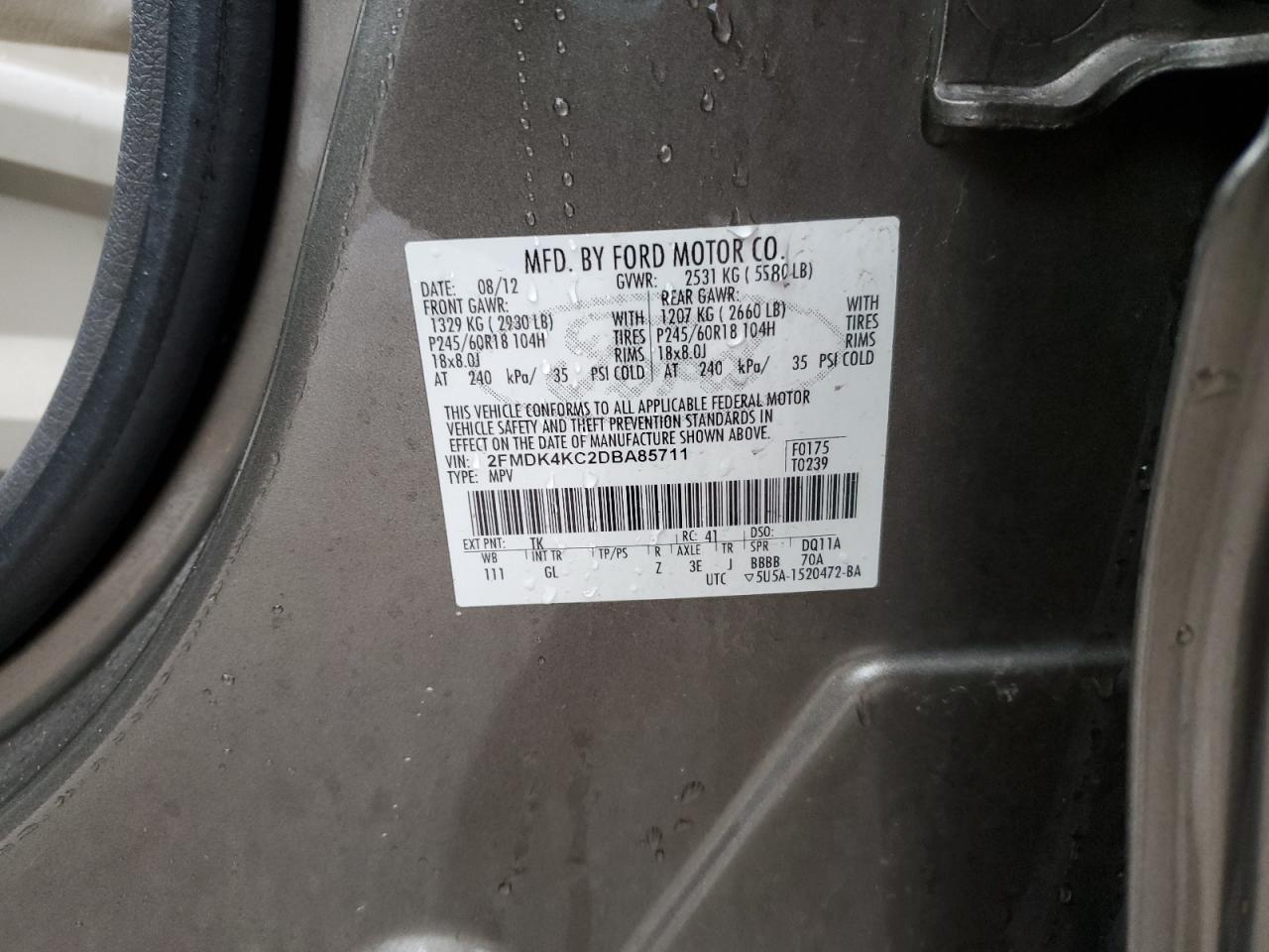 2013 Ford Edge - zdjęcie 15