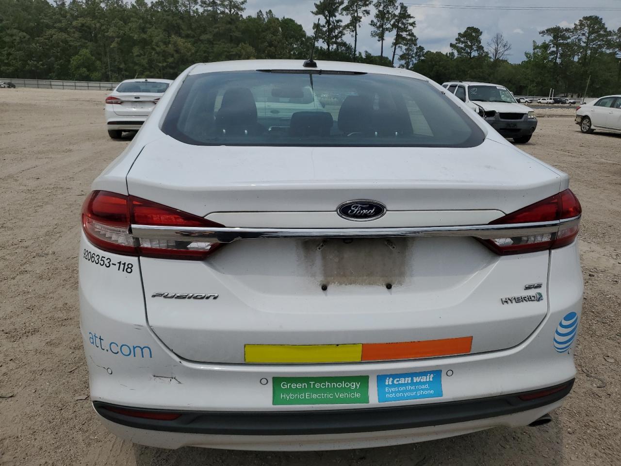 2018 Ford Fusion Se Hybrid - zdjęcie 6
