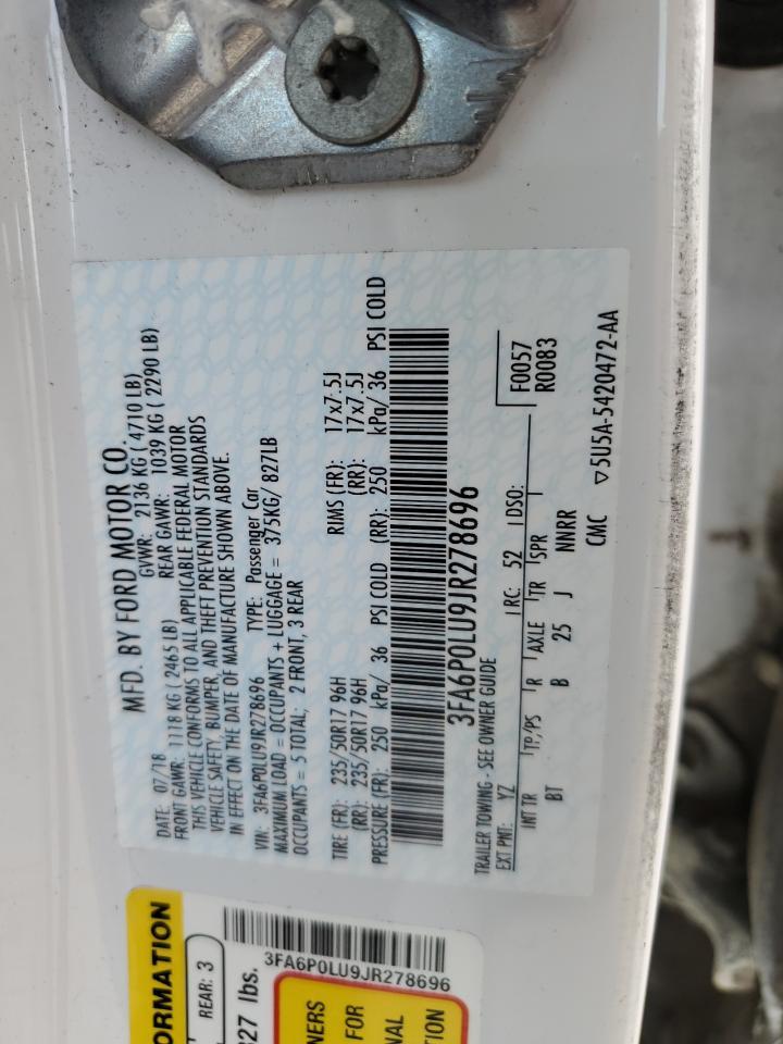2018 Ford Fusion Se Hybrid - zdjęcie 12