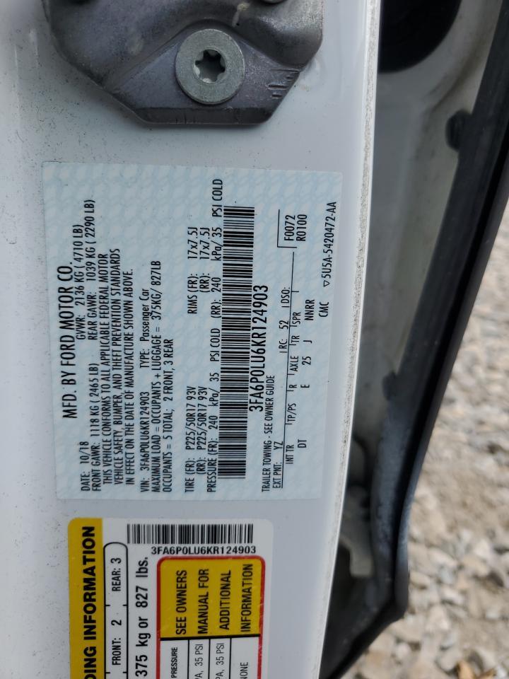 2019 Ford Fusion Se - zdjęcie 12