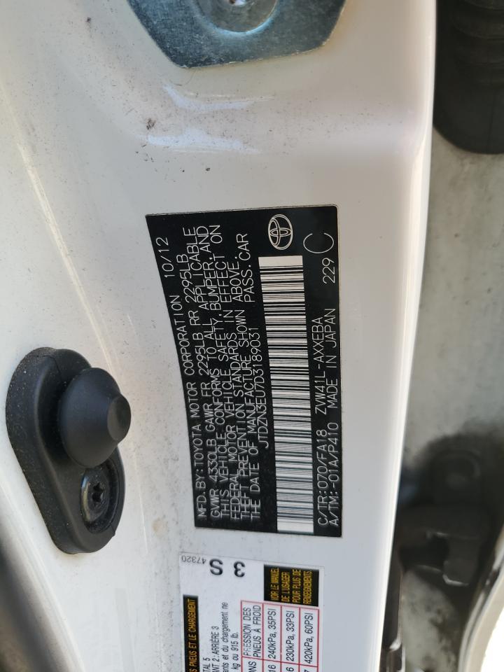 2013 Toyota Prius V - zdjęcie 13