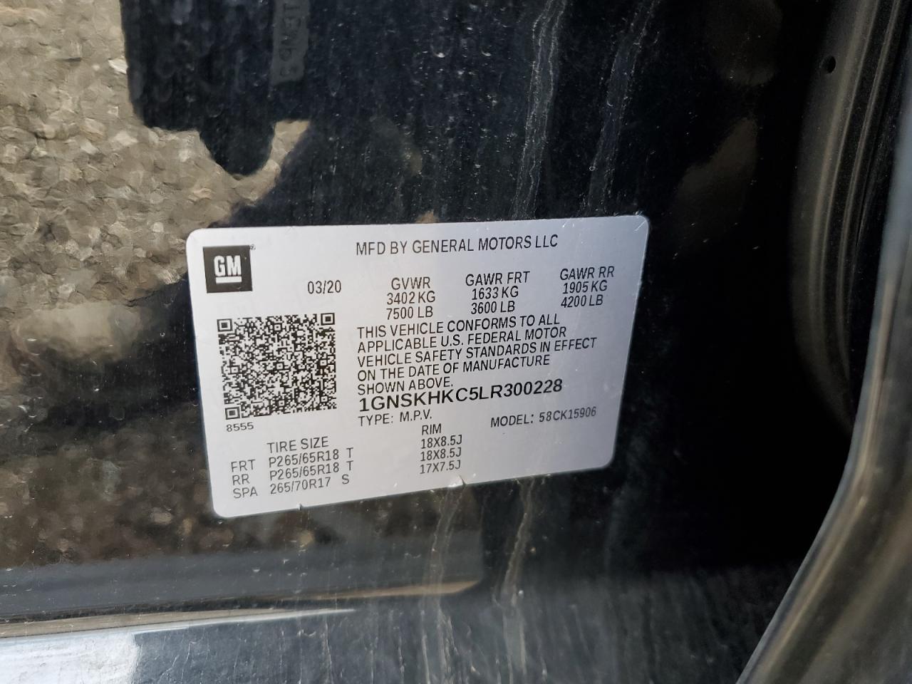 2020 Chevrolet Suburban K1500 Lt - zdjęcie 13