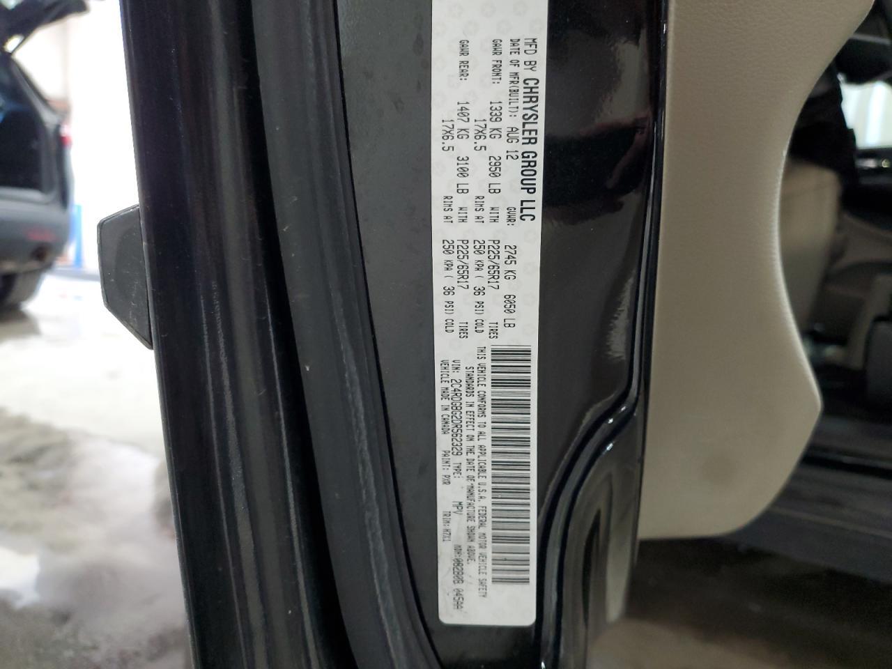 2013 Dodge Caravan - zdjęcie 14