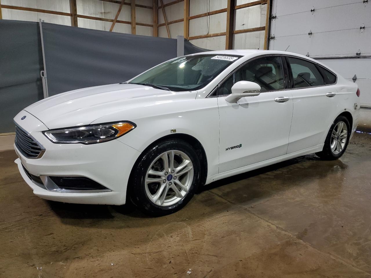 2018 Ford Fusion Se Hybrid - zdjęcie główne