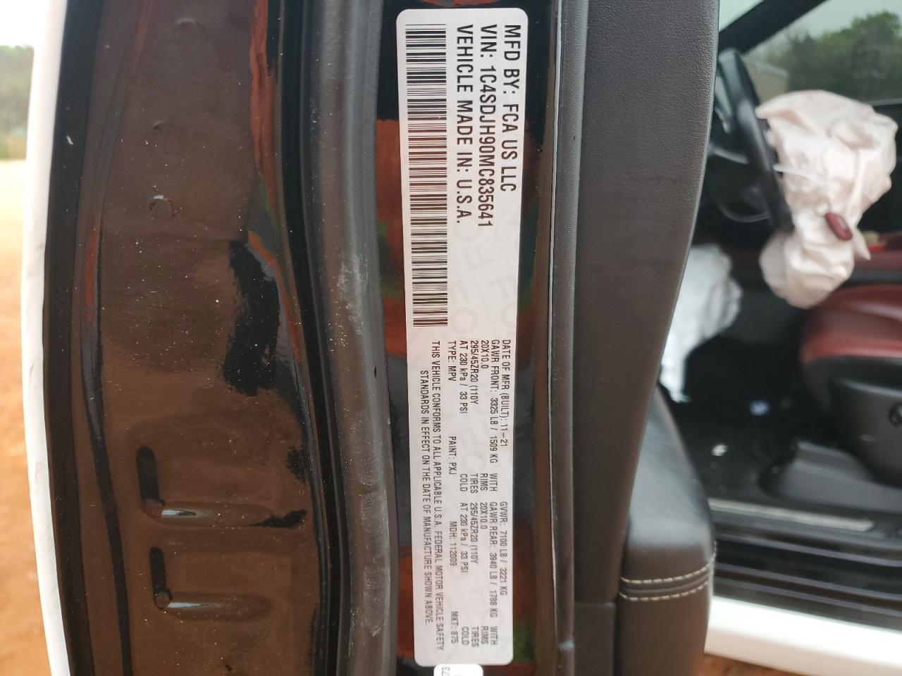 2021 Dodge Durango Srt Hellcat - zdjęcie 14