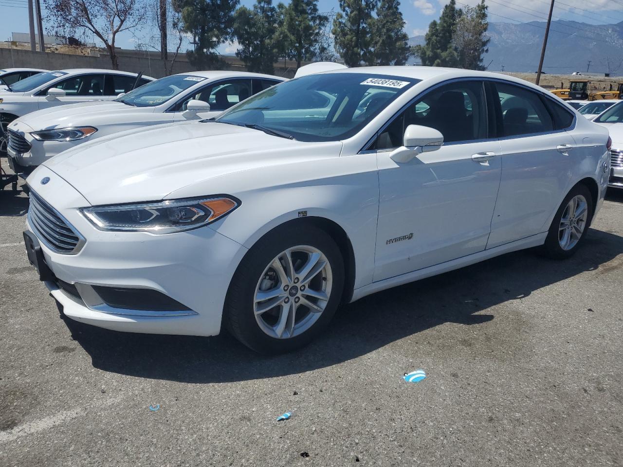 2018 Ford Fusion Se Hybrid - zdjęcie główne