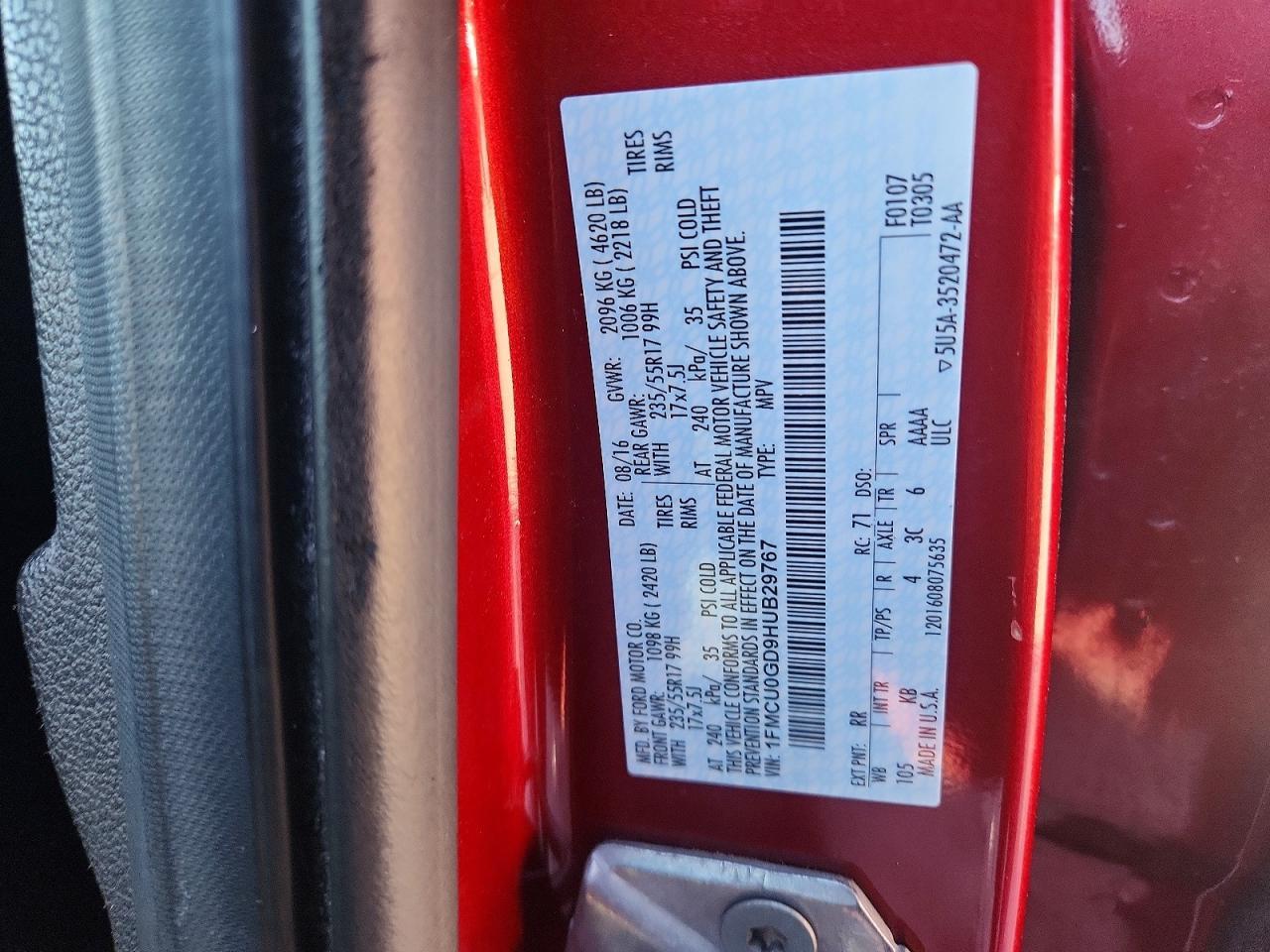 2017 Ford Escape Se - zdjęcie 12