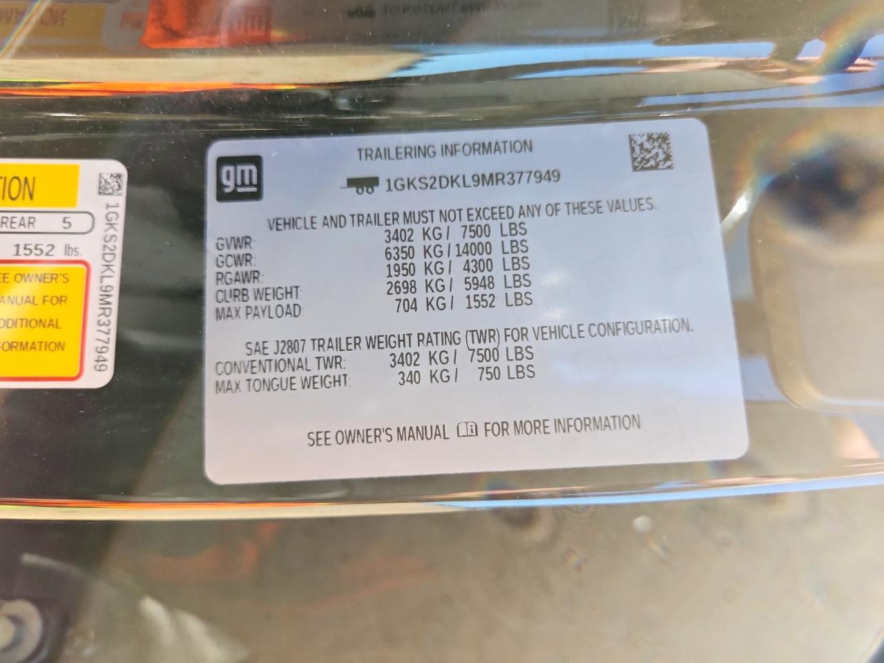 2021 GMC Yukon Denali - zdjęcie 14