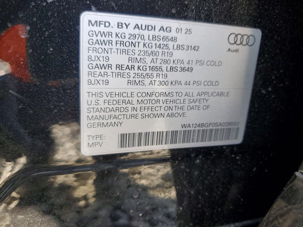 2025 Audi Q6 E-Tron Premium Plus - zdjęcie 13