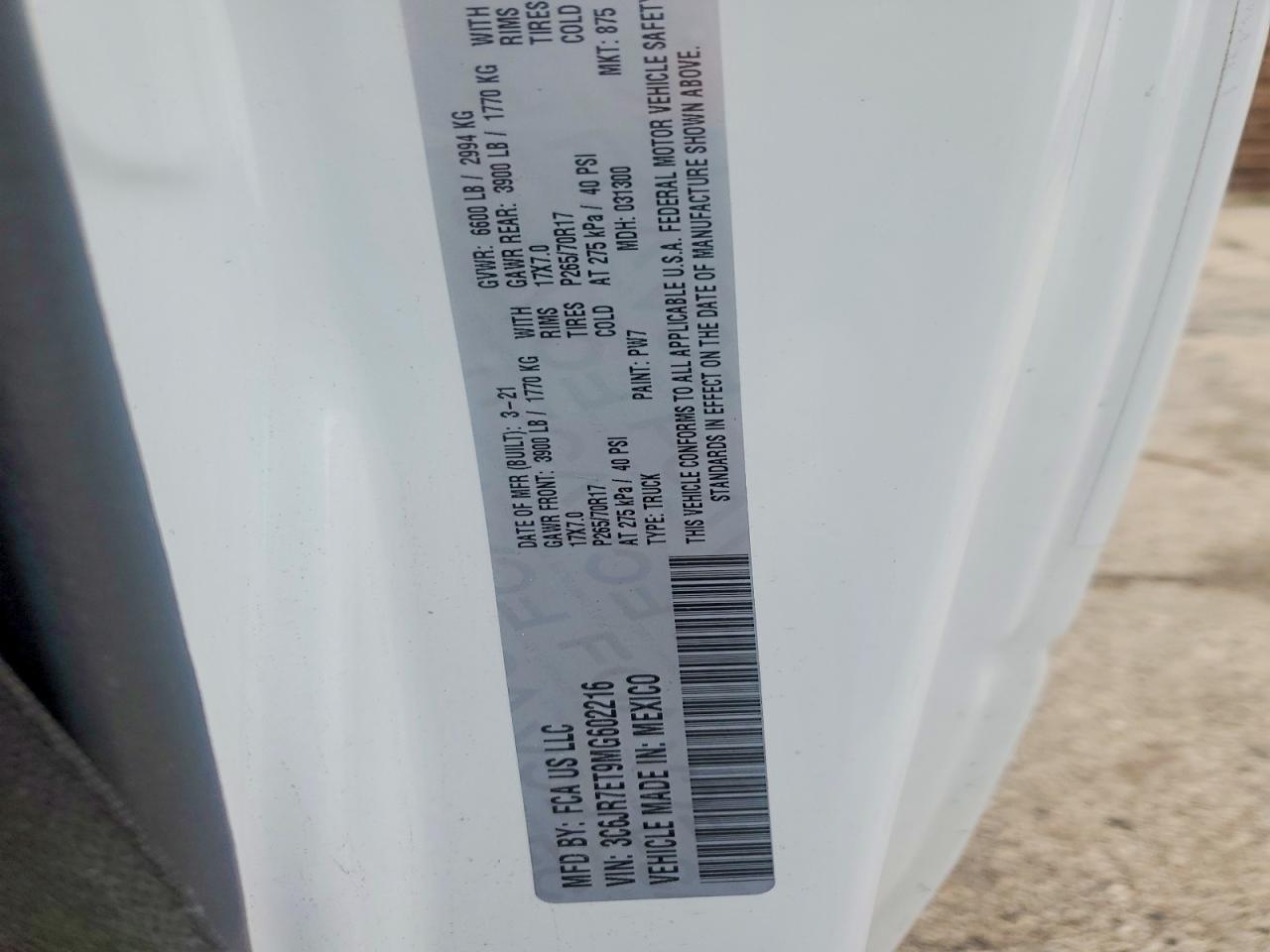 2021 Ram 1500 Classic Slt - zdjęcie 12