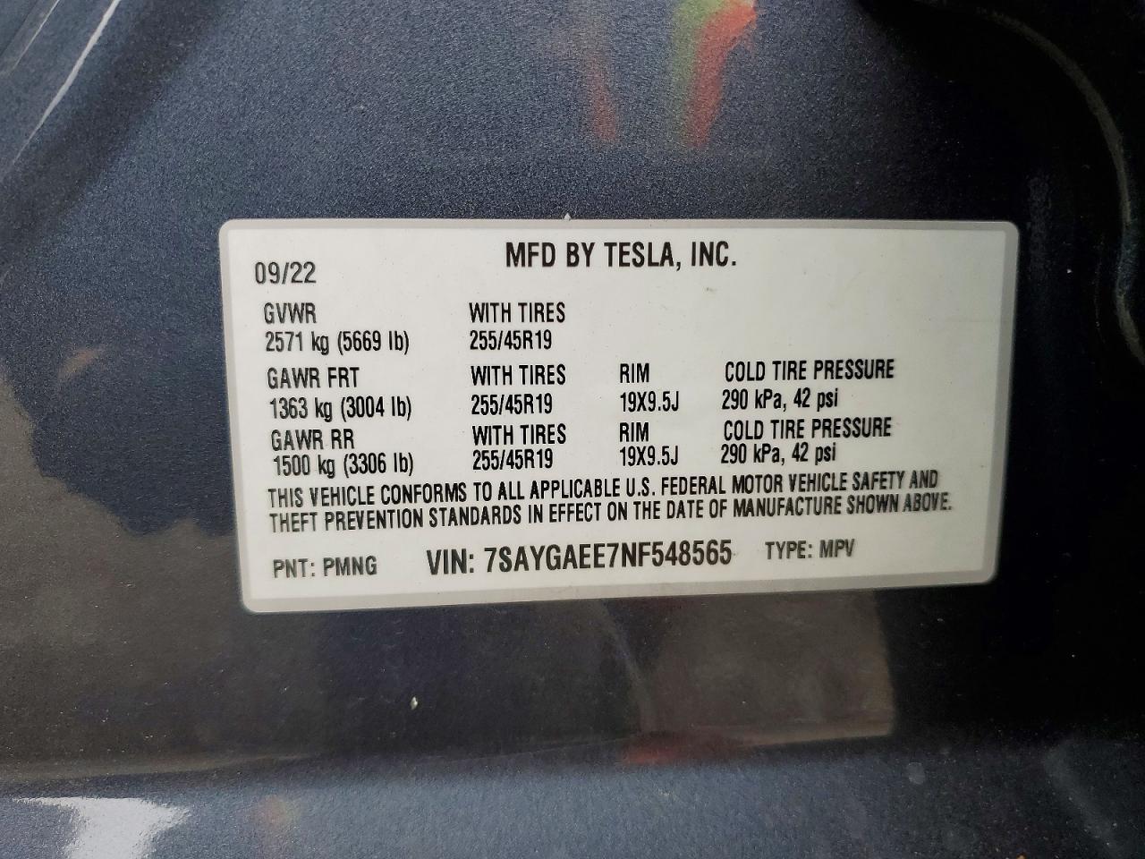 2022 Tesla Model Y - zdjęcie 13