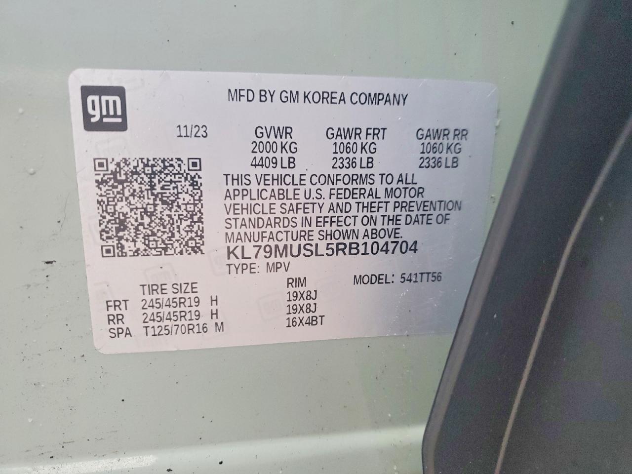 2024 Chevrolet Trailblazer Rs - zdjęcie 14