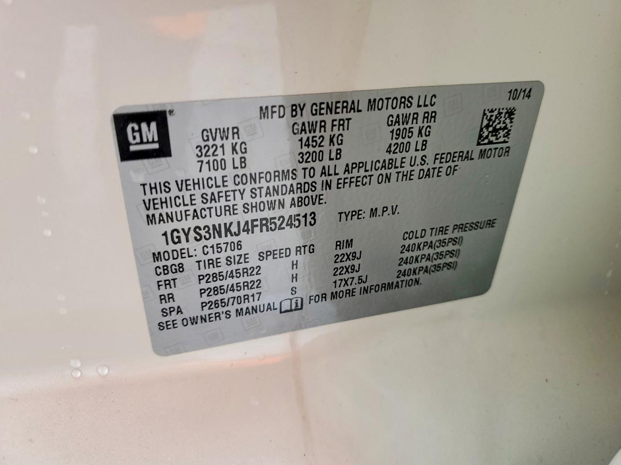 2015 Cadillac Escalade Premium - zdjęcie 14