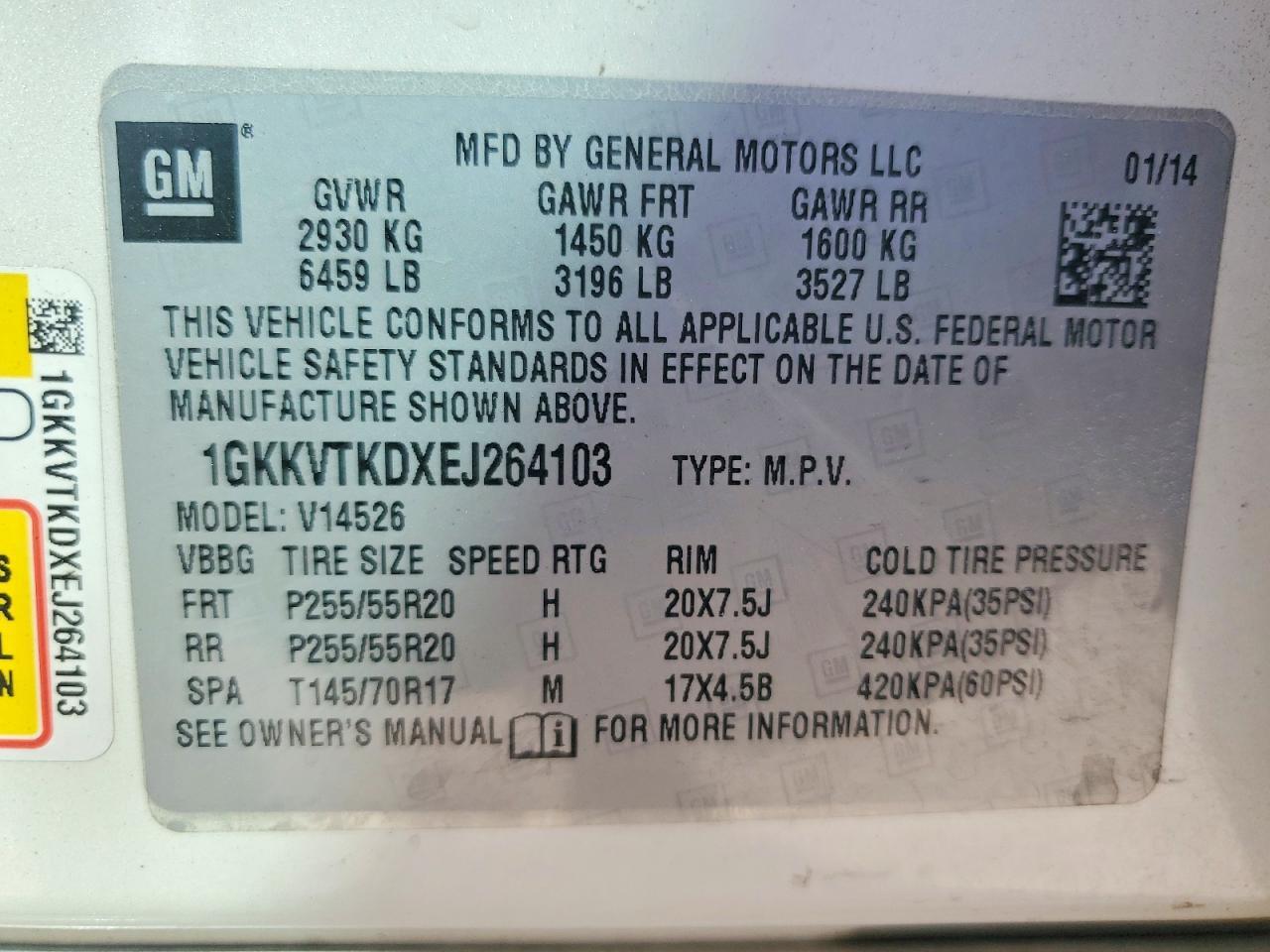 2014 GMC Acadia Denali - zdjęcie 13