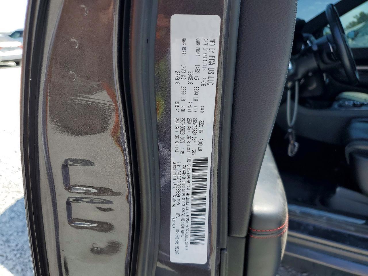 2016 Dodge Durango R - zdjęcie 13