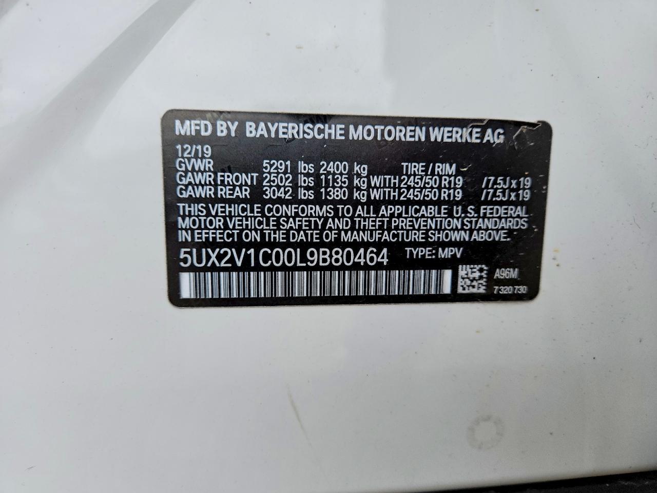 2020 BMW X4 xDrive30I - zdjęcie 13