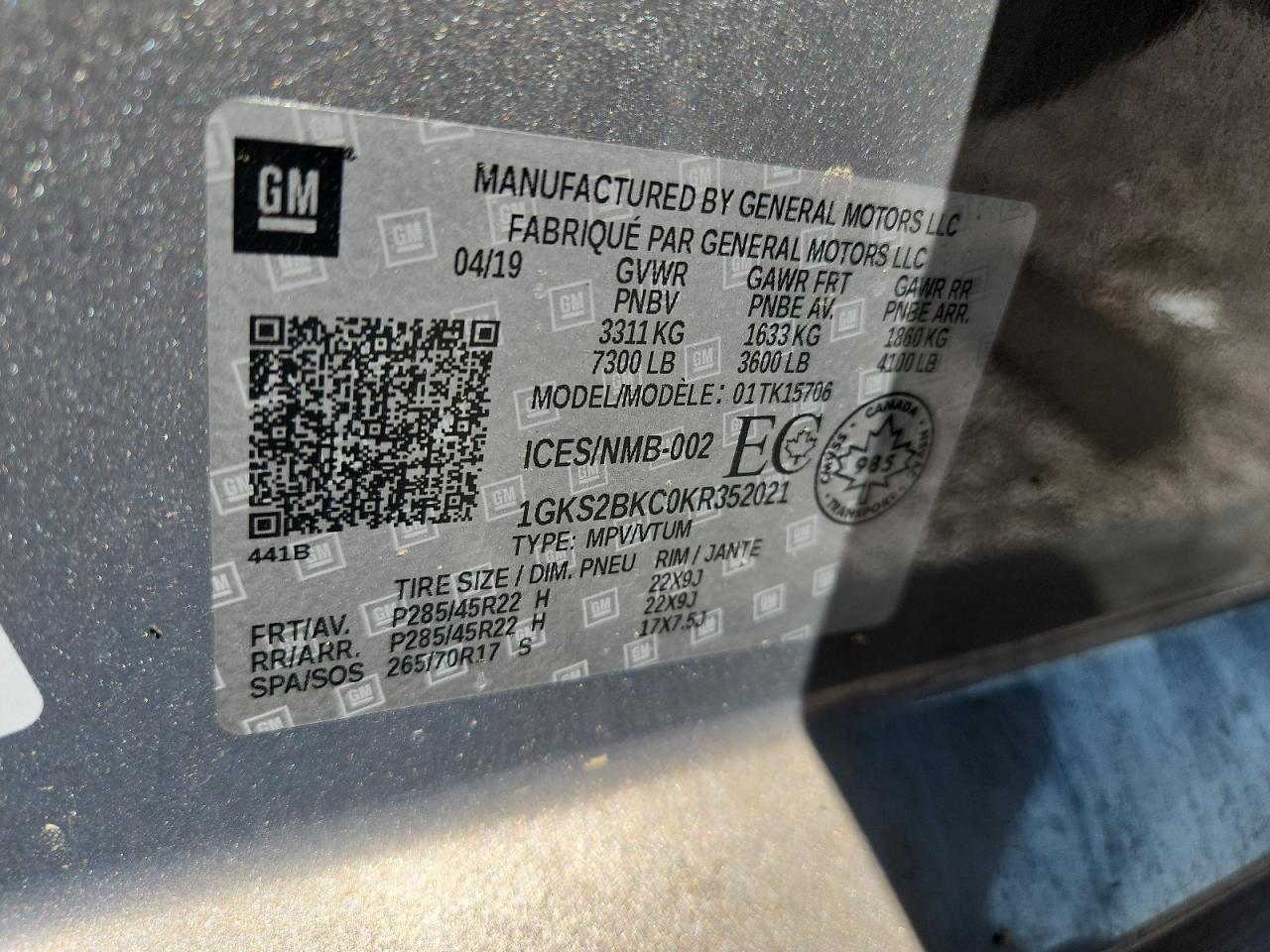 2019 GMC Yukon Slt - zdjęcie 13