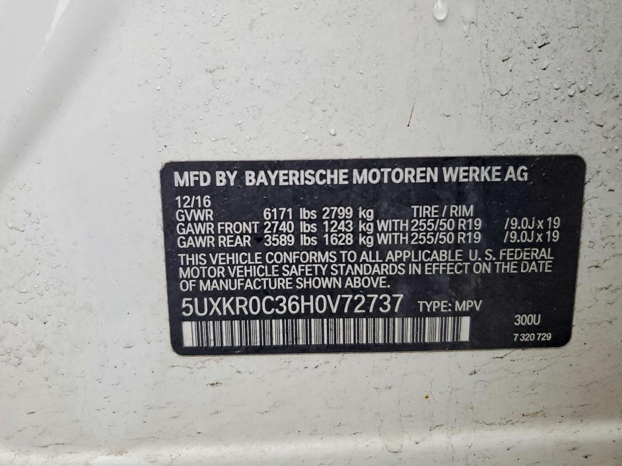 2017 BMW X5 xDrive35I - zdjęcie 13