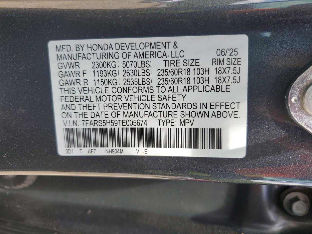 2026 Honda Cr-V Sport - zdjęcie 12