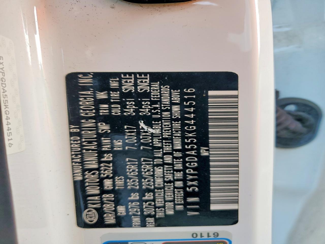 2019 Kia Sorento Lx V6 - zdjęcie 13