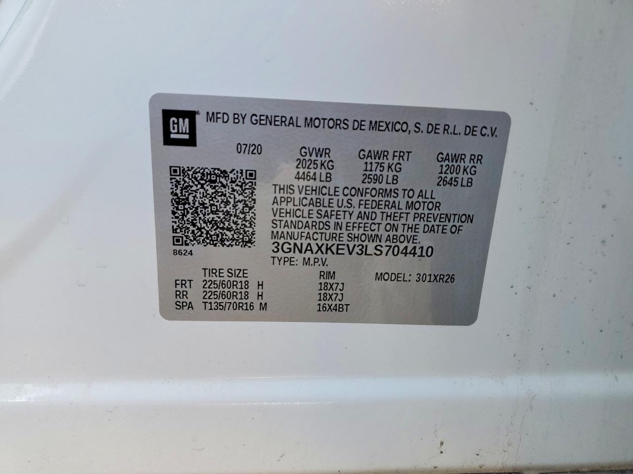 2020 Chevrolet Equinox Lt - zdjęcie 13