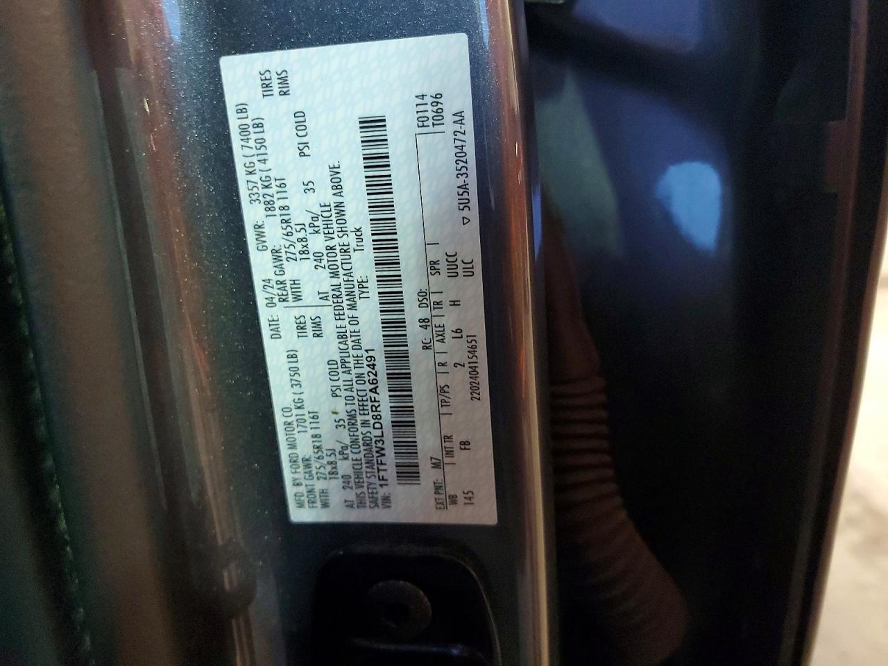 2024 Ford F150 Xlt - zdjęcie 13