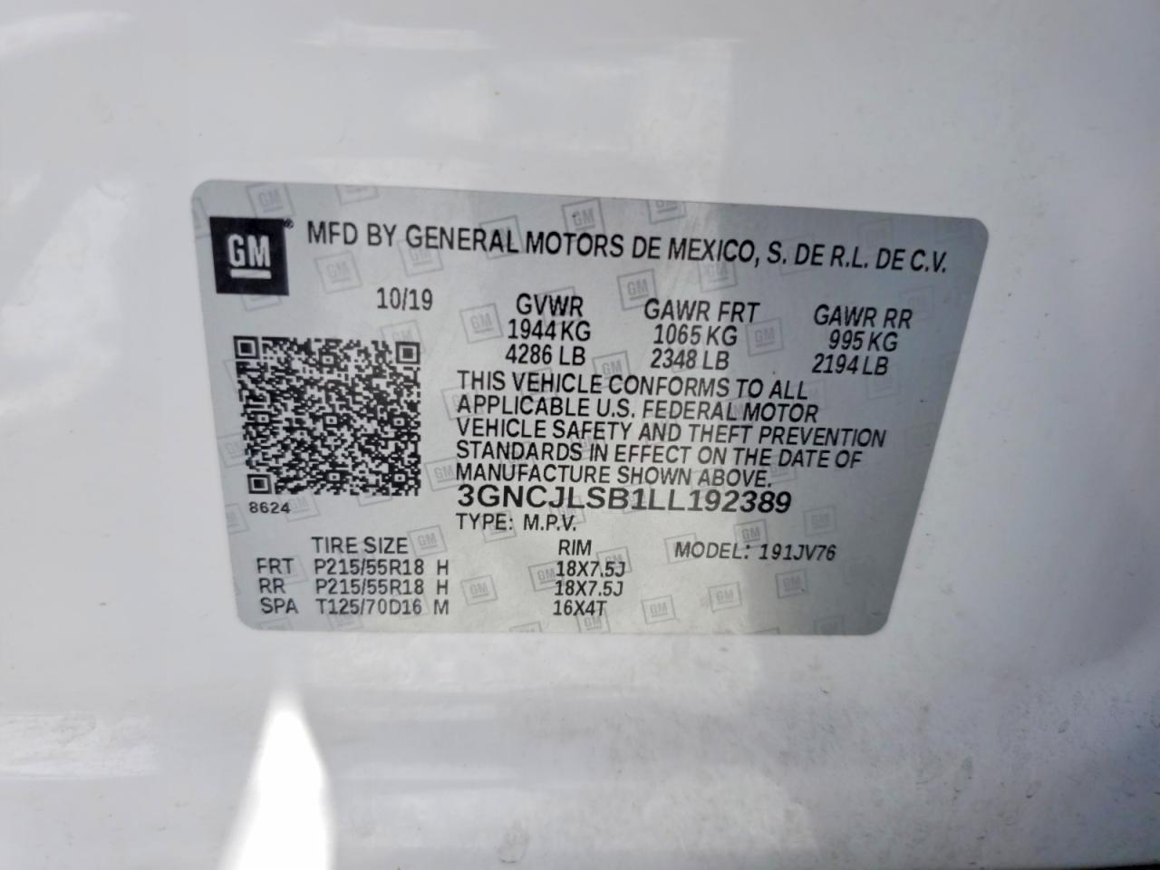 2020 Chevrolet Trax 1Lt - zdjęcie 13