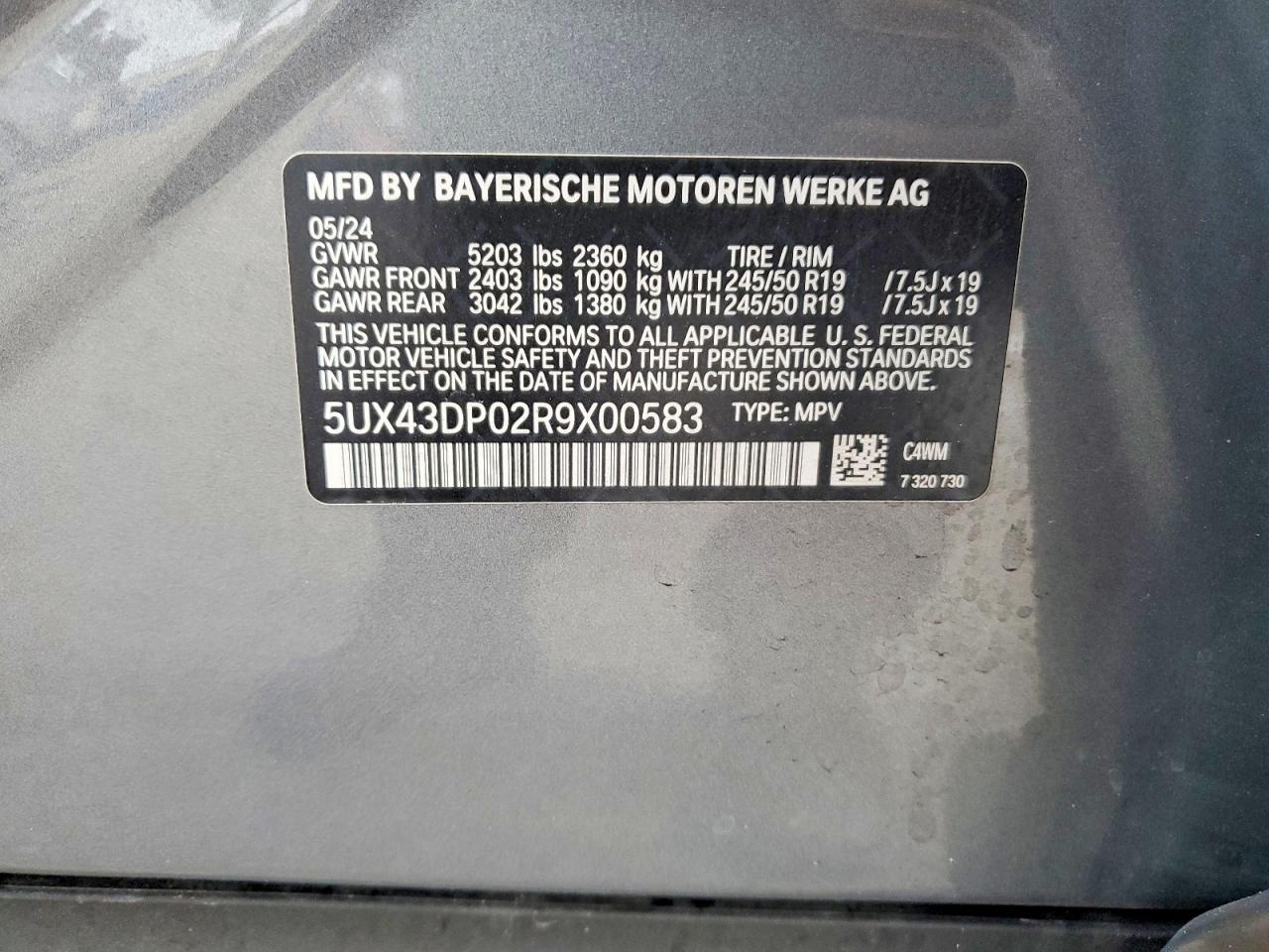 2024 BMW X3 Sdrive30I - zdjęcie 13