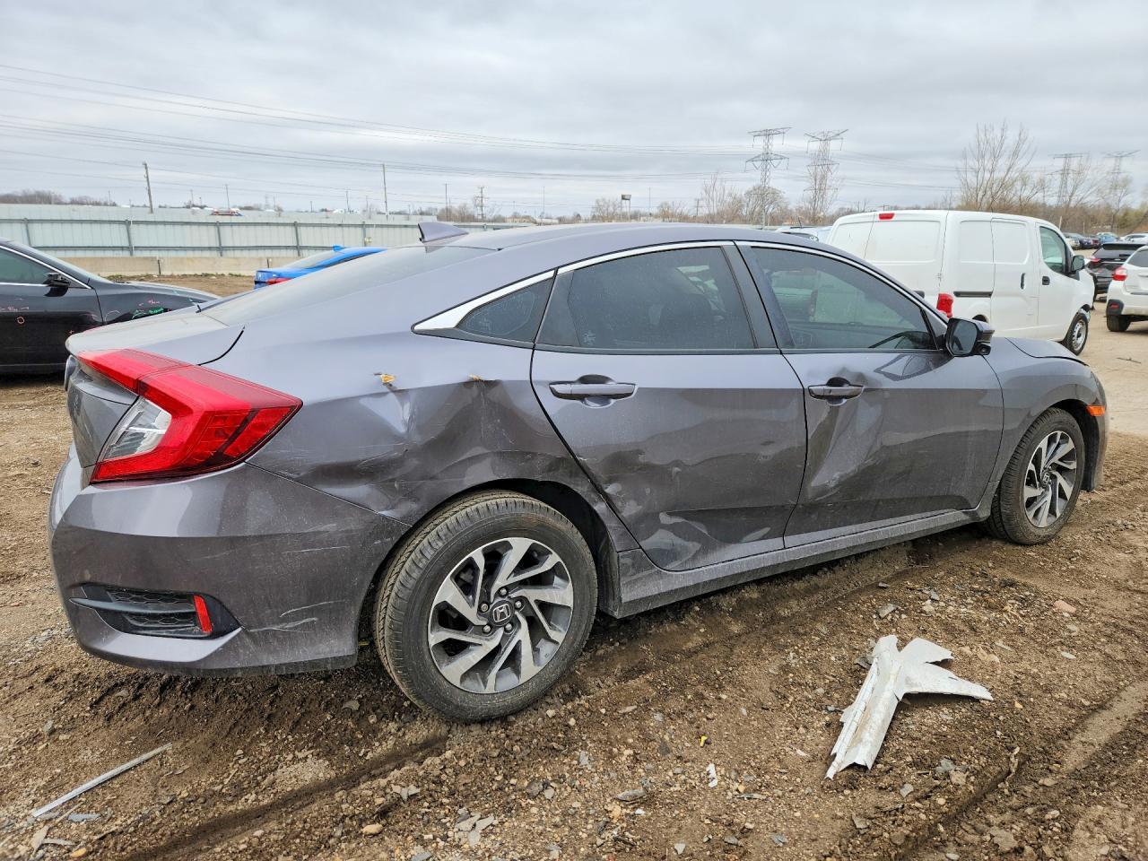 2018 Honda Civic Ex - zdjęcie 3