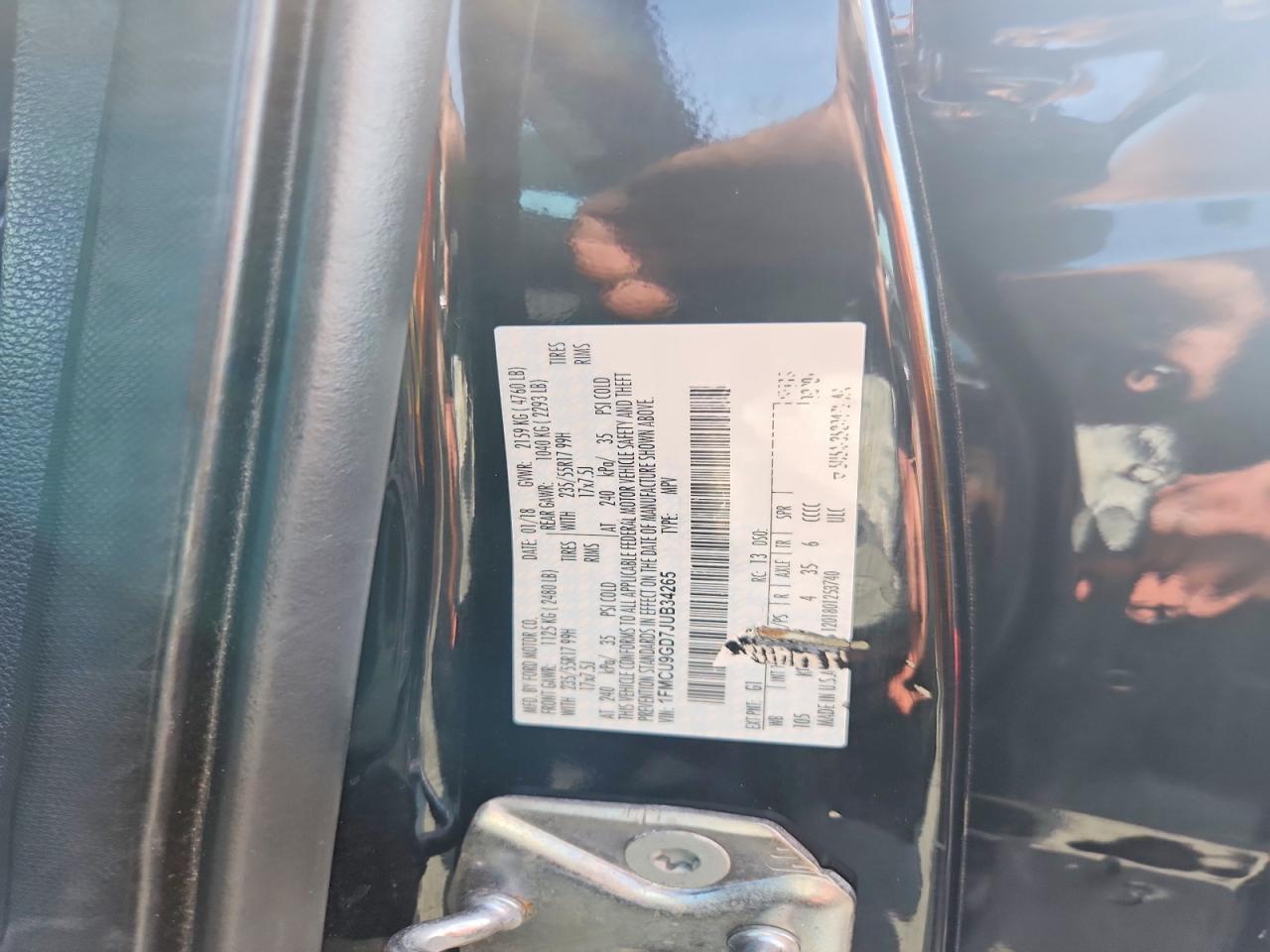 2018 Ford Escape Se - zdjęcie 13