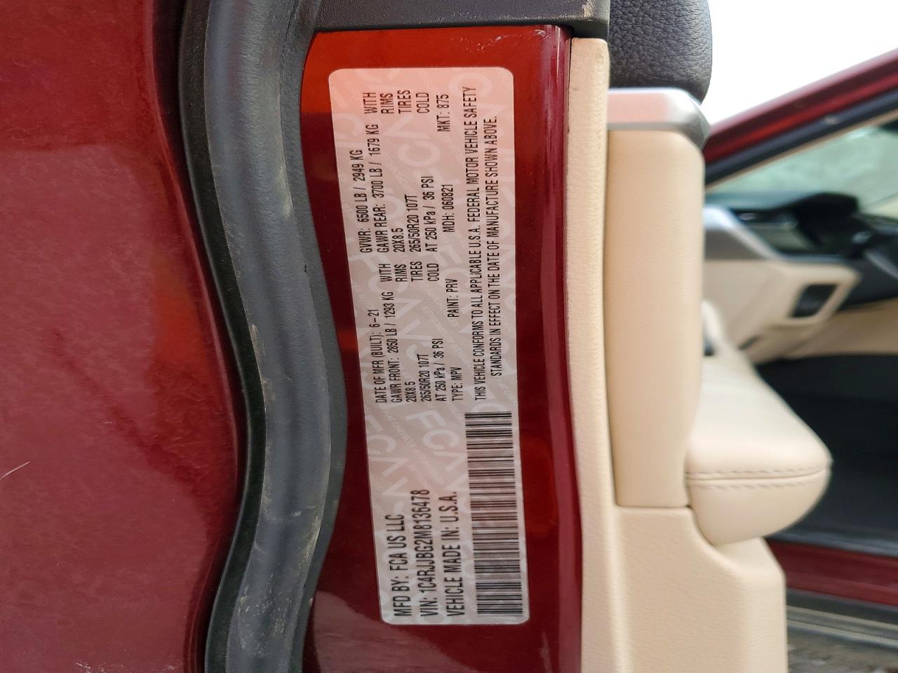 2021 Jeep Grand Cherokee L Limited - zdjęcie 13