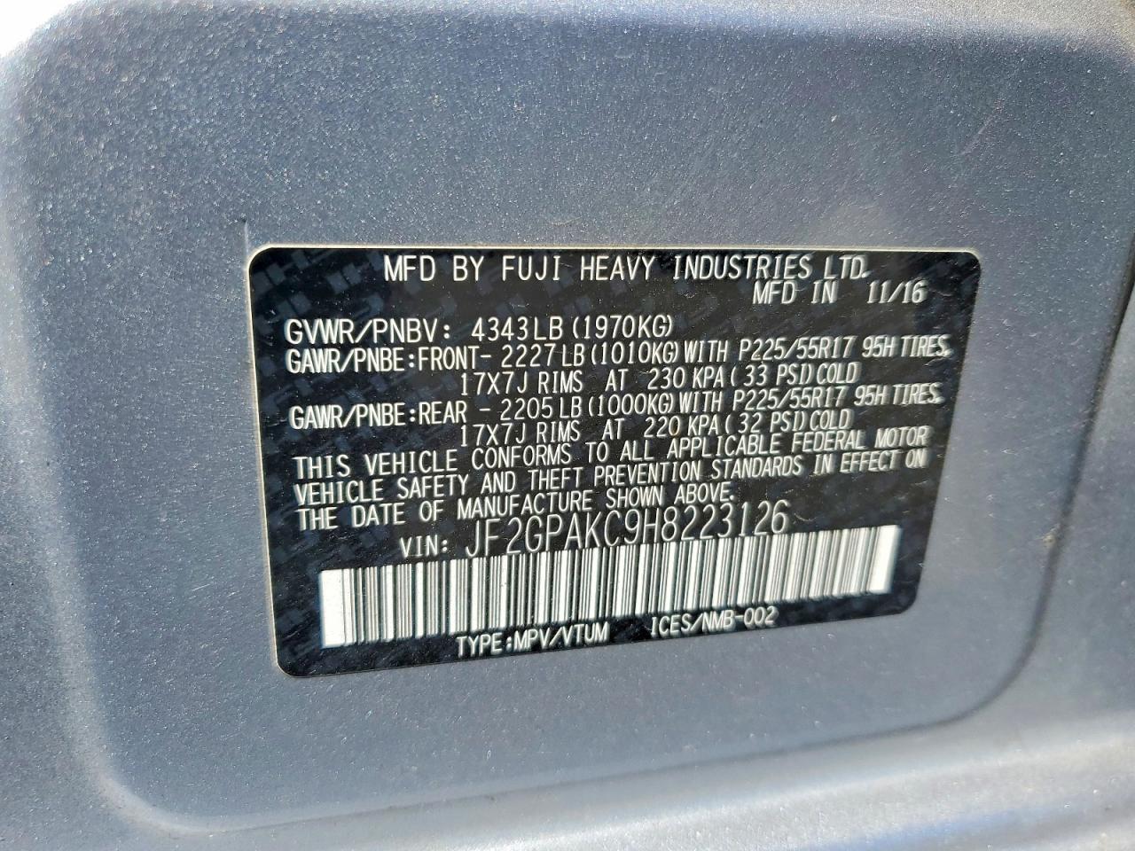 2017 Subaru Crosstrek Limited - zdjęcie 13