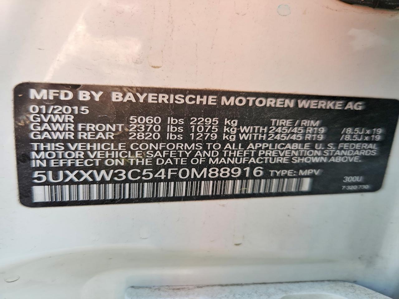 2015 BMW X4 xDrive28I - zdjęcie 13