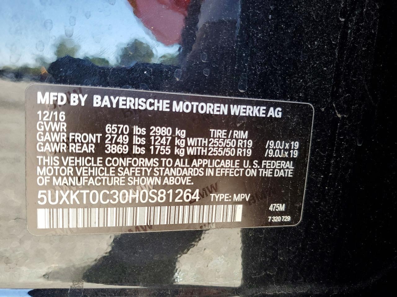 2017 BMW X5 Xdr40E - zdjęcie 13