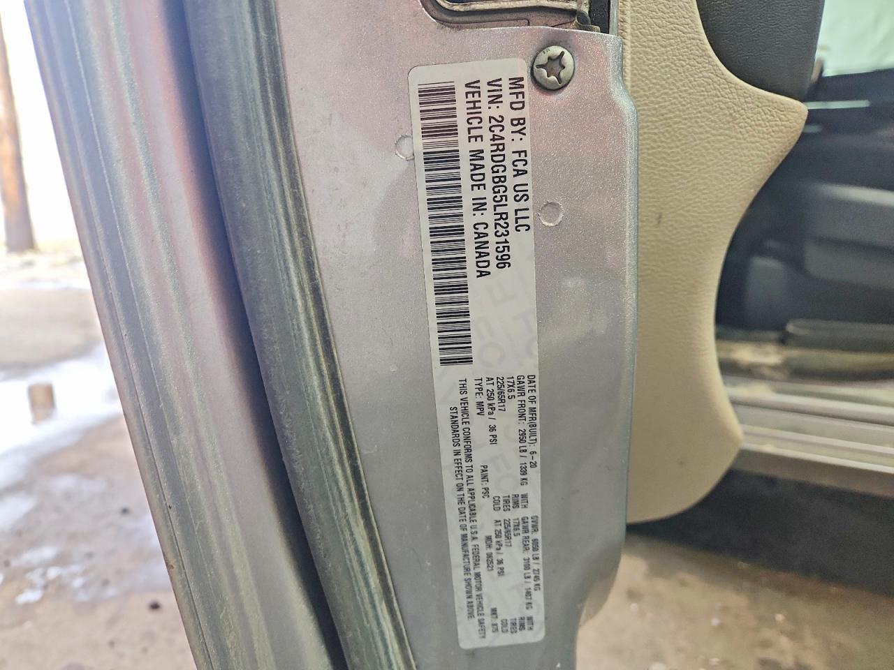 2020 Dodge Grand Caravan Se - zdjęcie 13