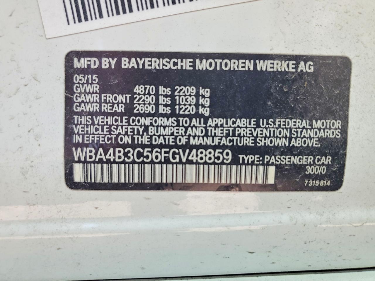 2015 BMW 435I - zdjęcie 12
