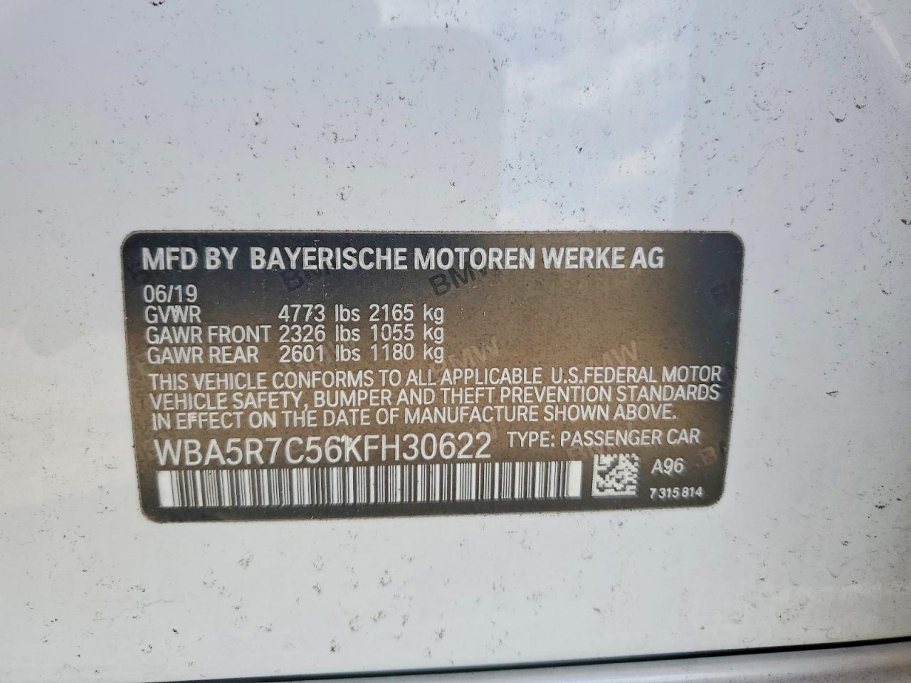2019 BMW 330Xi - zdjęcie 12