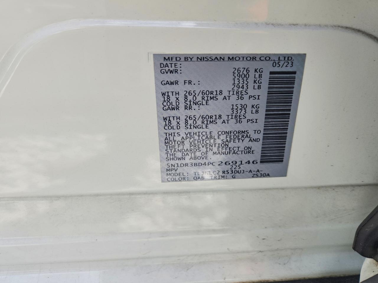 2023 Nissan Pathfinder Rock Creek - zdjęcie 13