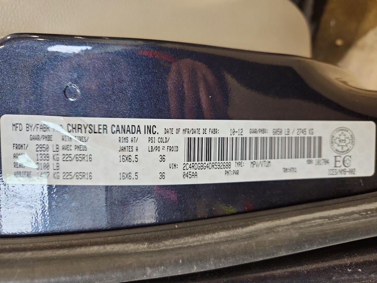 2013 Dodge Grand Caravan Se - zdjęcie 13