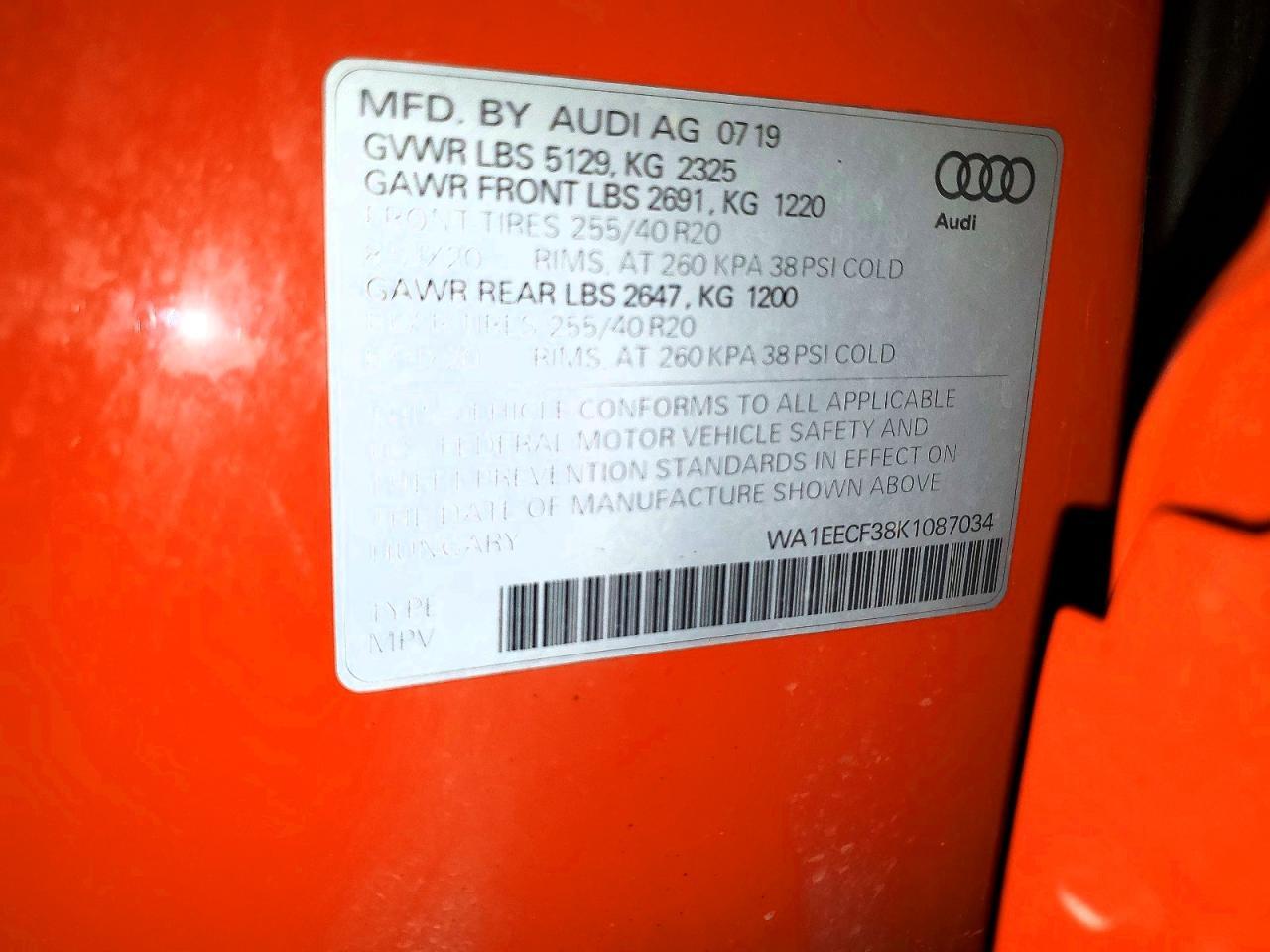 2019 Audi Q3 Premium Plus S-Line - zdjęcie 13