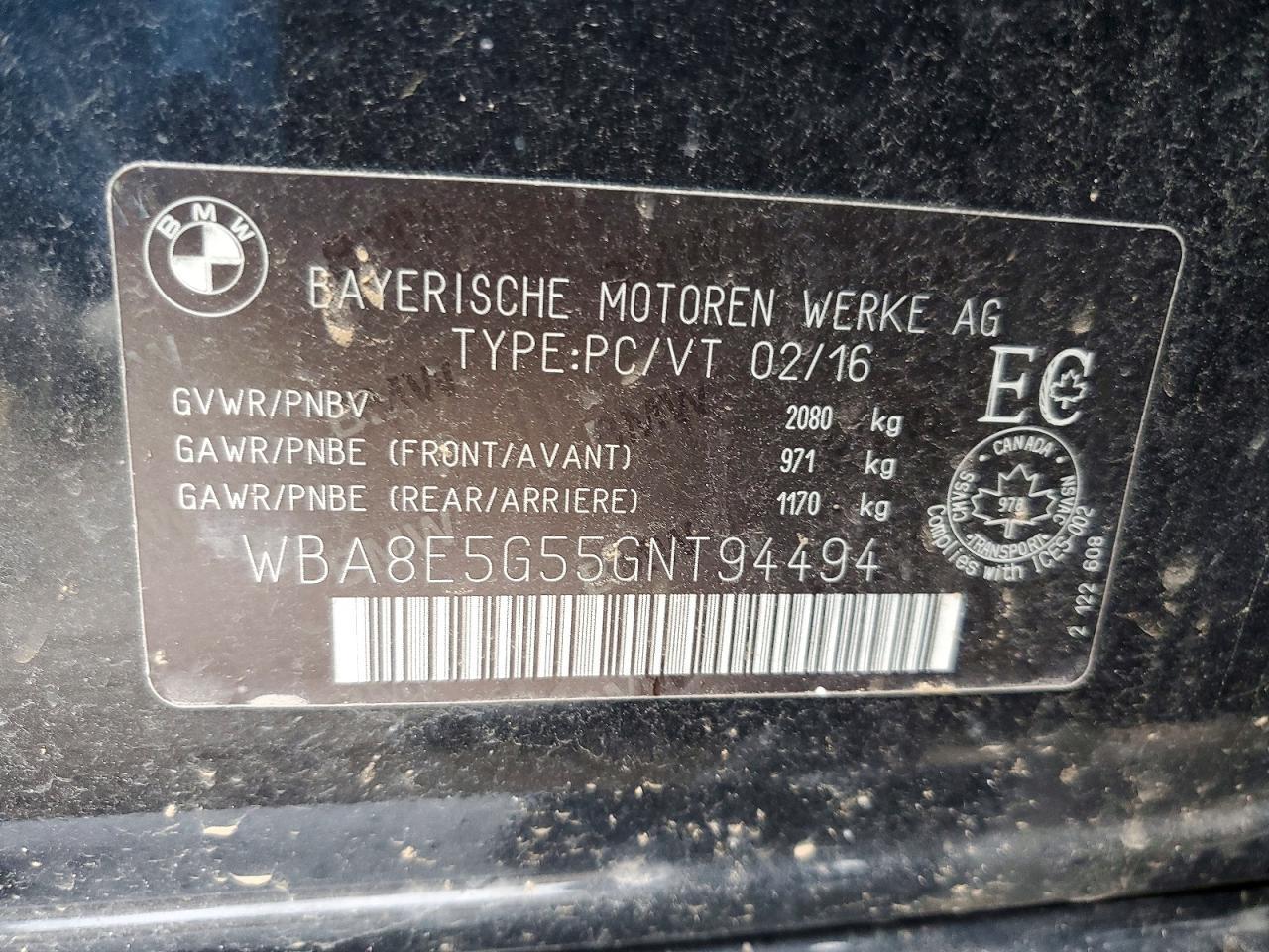 2016 BMW Seria 3 320i - zdjęcie 12