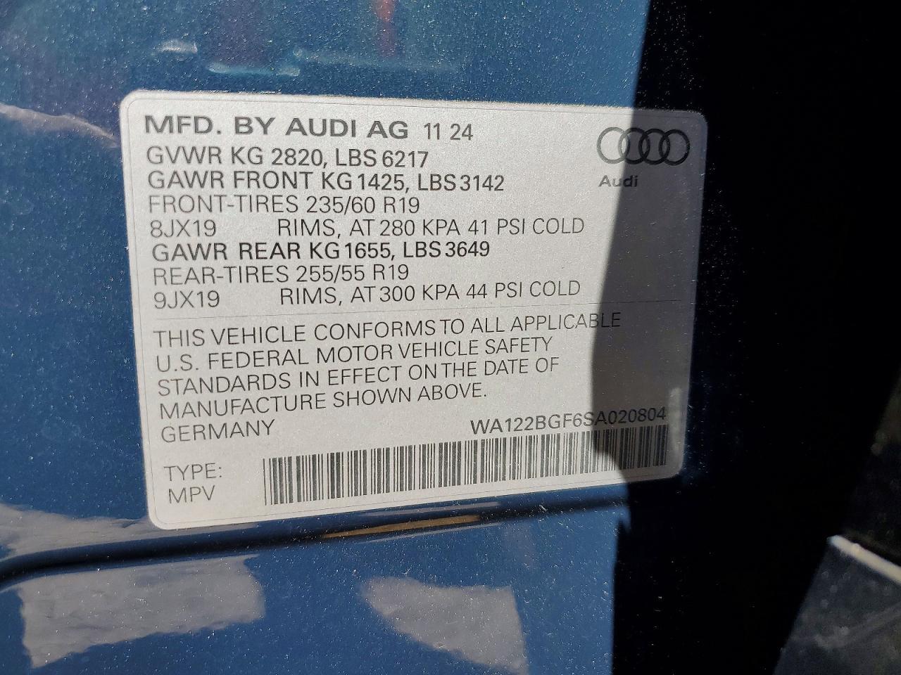 2025 Audi Q6 E-Tron Premium Plus - zdjęcie 13