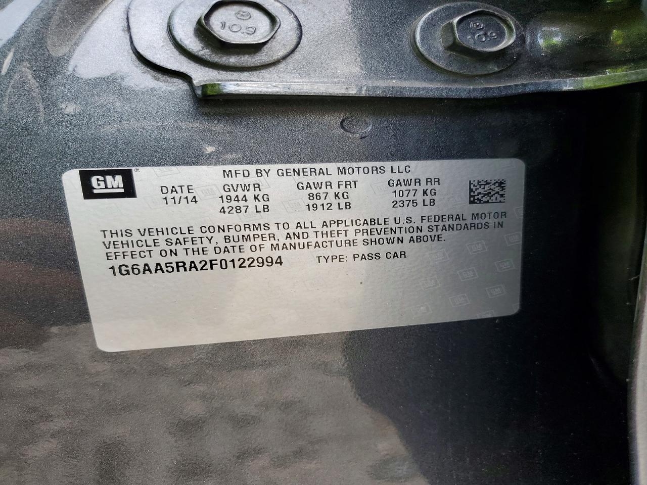 2015 Cadillac Ats - zdjęcie 12