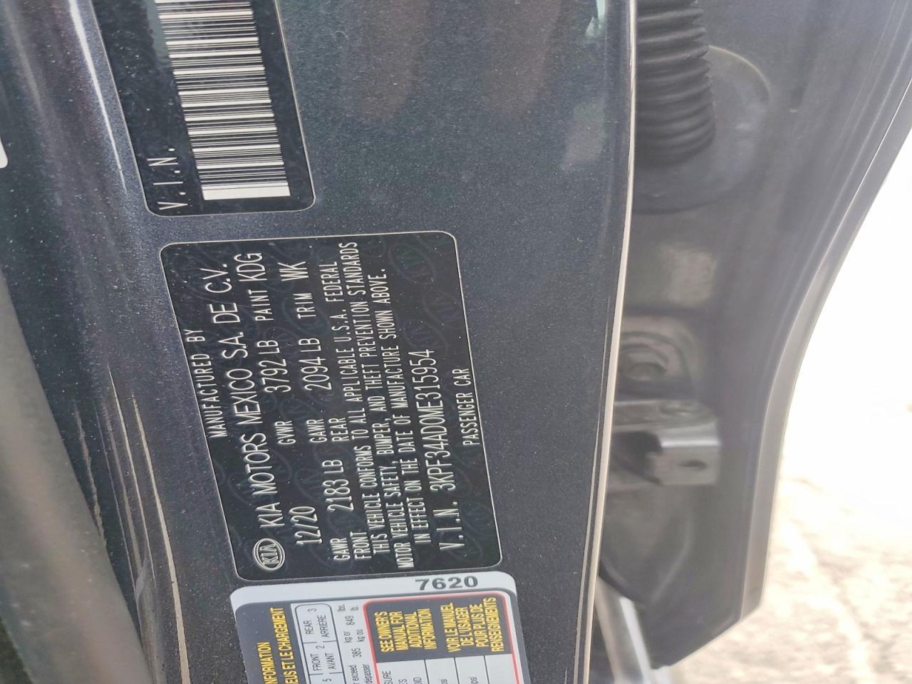 2021 Kia Forte Gt-Line - zdjęcie 12