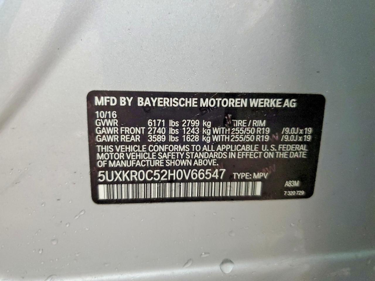 2017 BMW X5 xDrive35I - zdjęcie 12